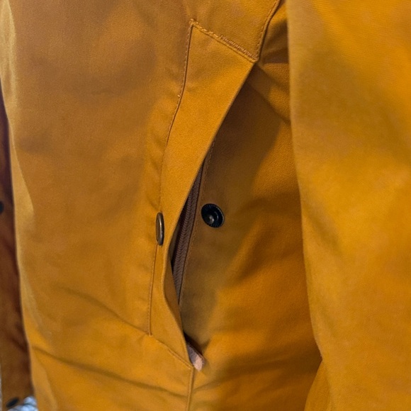 Fjallraven Women's Yellow Hooded Snow Jacket - Picture 5 of 16